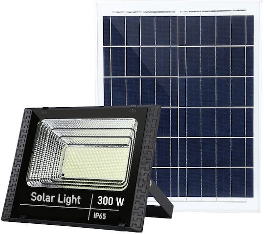 Alista Home Lumini De Inundație Cu Led-uri Solar Etanș 300W Alb Rece 6500K Cu Fotocelul Și Telecomandă IP65