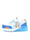Kids Sneakers with Hook & Loop Closure & Lights Light Blue