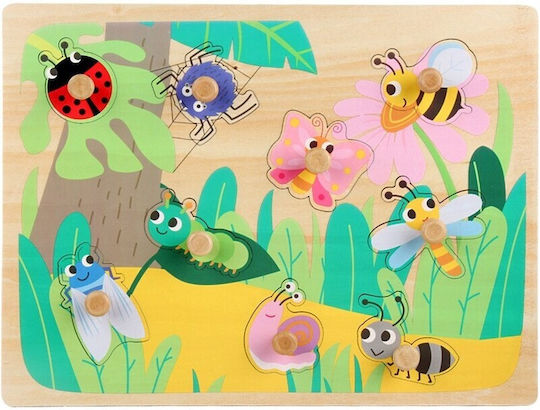 Puzzle Din Lemn Pentru Copii 3+ Ani 9 Piese Alista Home