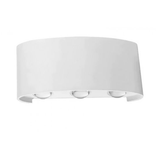 Alista Home Στεγανό Επιτοίχιο Εξωτερικό Φωτιστικό 22x8εκ.