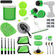 Alista Home Set de Spălare pentru Materiale Plastice Interioare - Tablou de Bord Auto cu 30 Bucăți