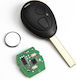 Carcasă Cheie Auto Rover 75 433mhz Hu92 Pcf7935