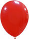 Set 12 Geburtstags Luftballons Latex Rote 25cm