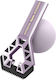 Răzuitoare de Zăpadă Auto Un Capăt Alista Home Universal Îndepărtare Zăpadă Auto Mâner Ergonomic Detasabil Geamuri Caroserie Ușor de Folosit 23.5x4.3 Cm Violet