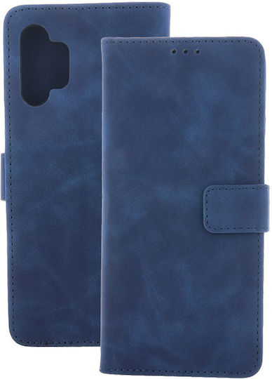 Smart Book Husa Din Piele Albastru Marin Samsung Galaxy A37 5G