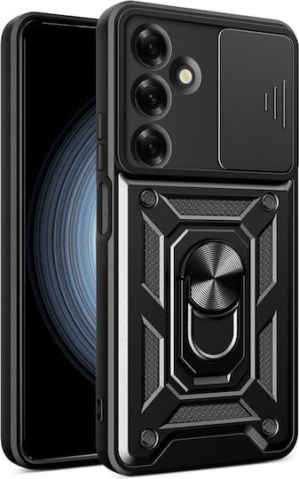 Defender Back Cover Πλαστικό / Σιλικόνης Μαύρο (Samsung Galaxy A37 5G, Defender)
