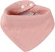 Alista Home Bandana Din 100% Bumbac Cu Buton Roz