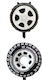 Set 2 Baloane Zi De Naștere Disney Cars Folie Negre