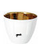 Raeder Poetry Light Porcelain Candle Holder Suitable for Tealights in White Colour 9.1cm