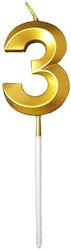 Number 3 Candle Alista Home Diamond Model 5 X 3...