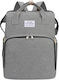 Alista Home Geantă-Rucsac Pentru Scutece Gri 42x32x22cm