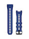 Garmin Silikonarmband Bolt Blau Limitierte Edition Garmin Instinct 3 (50 mm)