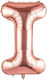 Scrisoare Ι Folie Jumbo Rose Gold 100 cm