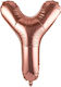 Buchstabe Υ Folie Jumbo Roségold 80cm