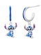 Lilo Stitch Hypoallergenic Kids Earrings Studs Made of Silver ES00098SRHL CS