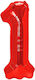 Anzahl 1 Folie Jumbo Rote 80cm