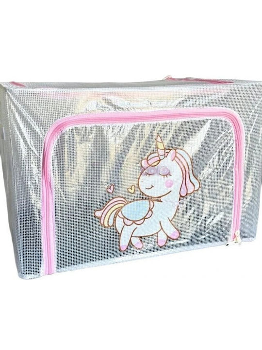Alista Home Cutie de Depozitare pentru Copii din Țesătură Transparentă 60x42x40cm