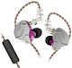 KZ In-Ear Headphones In Ear Zsn Pro Mic Purple