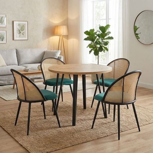 Trapezarie Xana Jacob cu 4 Scaune 90x90cm