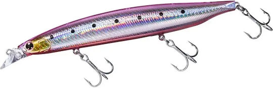 Daiwa Shoreline Shiner Z Vertice R 125s Artificial Bait Minnow 23g Adel Hirame Pink Iwashi