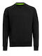 Unisex Φούτερ Εργασίας Μαύρο Remo Pro Sweatshirt Black