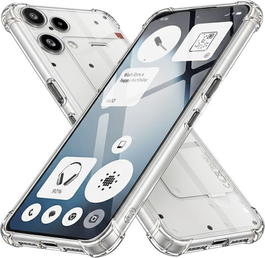 Back Cover Din Silicon Transparent Pentru Nothing Phone (3a) Lite