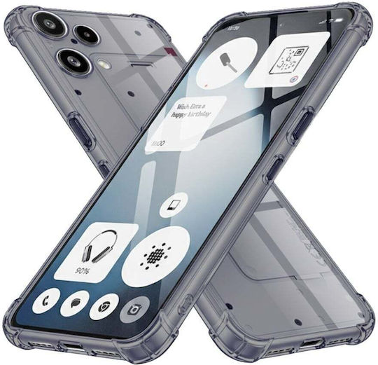 Back Cover Din Silicon Transparent Pentru Nothing Phone (3a) Lite