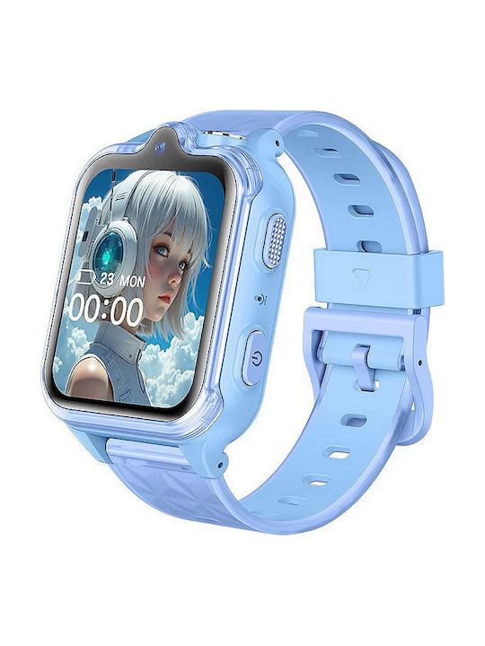 Nubki Smartwatch pentru copii 4G cu GPS și Cameră Albastru