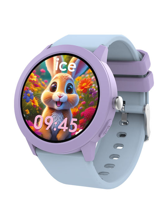 Ice Watch Ice Smart Junior Rd 3.0 Round Smartwatch Model Silicone Strap Purple