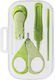 Alista Home Set Îngrijire Unghii Bebe Verde 4 Bucăți