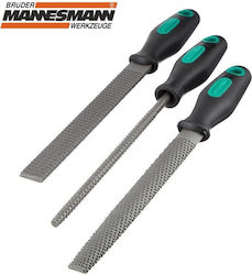 Mannesmann M61030 Σετ Λίμες με Λαβή 3τμχ