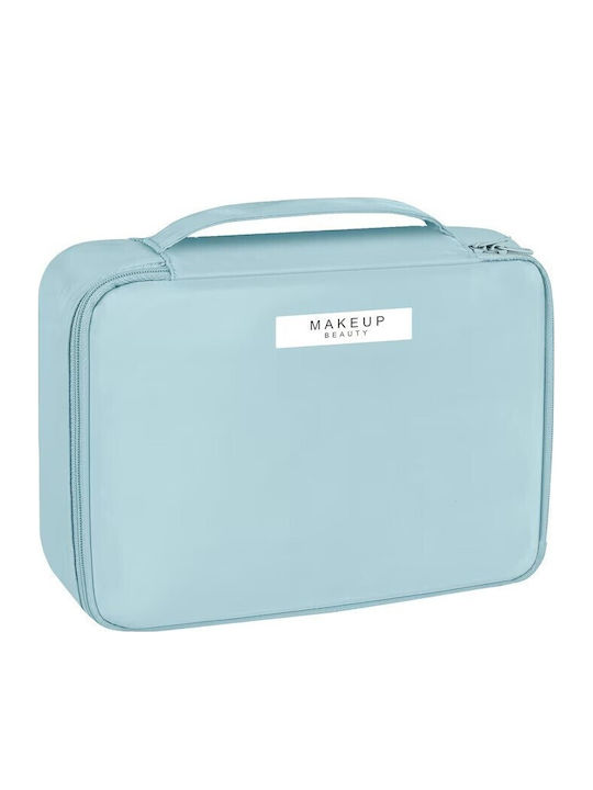 Geantă De Călătorie Alista Home Cosmetice Articole De Toaletă Material Impermeabil 2 În 1 Buzunar Interior Detasabil 23 X 16 X 8 Cm Albastru
