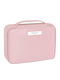 Geantă De Călătorie Alista Home Cosmetice Articole De Toaletă Material Impermeabil 2 În 1 Buzunar Interior Detasabil 23 X 16 X 8 Cm Roz