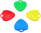 Set 4 Gewichte Helium Ballon Alista Home 32 Gramm 8 Gramm Jedes Kunststoff Herzform Mehrfarbig