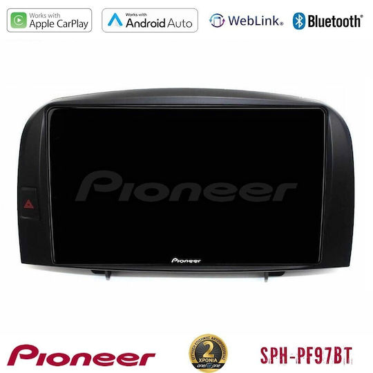Pioneer Ηχοσύστημα Αυτοκινήτου για Hyundai Sonata 2005-2009 (Bluetooth/USB/AUX/WiFi/GPS/Apple-Carplay/Android-Auto) με Οθόνη Αφής 9"