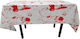 Husă De Masă Alista Home Cu Folie Tematică Halloween Help Me 137 X 274 Cm Alb Roșu