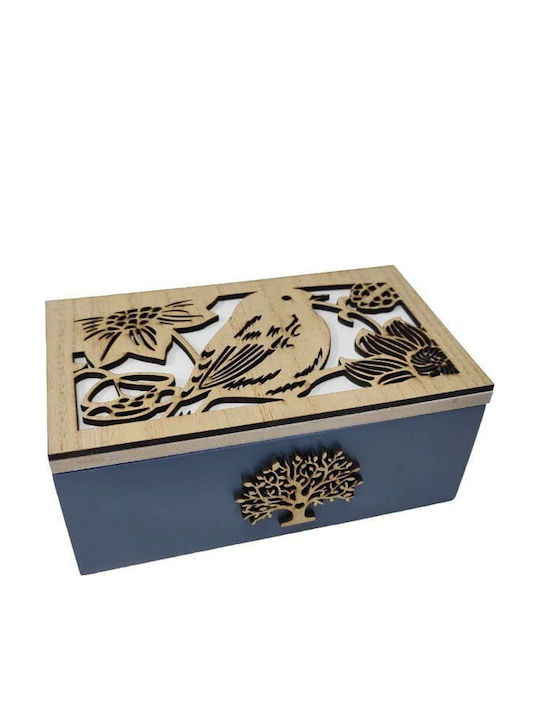 Decorative Wooden Box 16x9.5x6.5cm