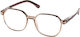 Eyelead Lesebrillen +3.00 in Transparent Farbe ...