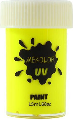 Vopsea Pentru Față și Corp Alista Home Pigment Fosforescent UV 15 Ml Galben