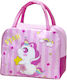 Alista Home Genți De Prânz Izotermice Școlare De Mână 2 Litri Roz Cu Unicorni 19x13x23cm