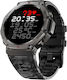Microwear DM58 GPS 45mm Smartwatch με Παλμογράφ...