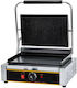 Galore Commercial Sandwich Maker With Cast Iron Flat And Ribbed Baking Surfaces 2200W