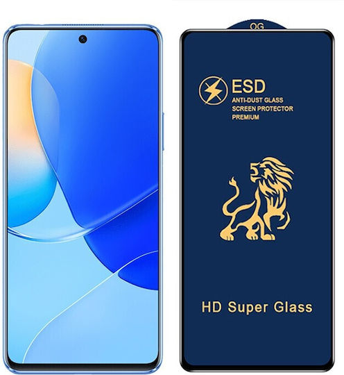 Alista Home Folie Protectie Telefoane Huawei Nova 9 SE Premium ESD Sticla Lion HD Super Sticla Anti-static Neagra