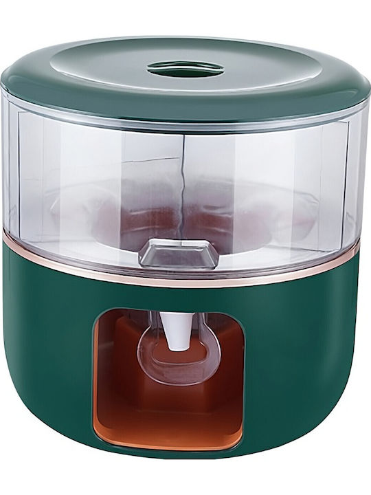 Alista Home Dozator De Apă 3 Compartimente Rotative Capacitate Mare 6l Verde