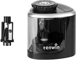 Semi-automatic Electric Sharpener Alista Home Plastic 2 X Aa Batteries Not Included 6.5 X 6.5 X 7.5 Cm Black Semi-automatic Electric Sharpener Alista Home Plastic 2 X Aa Batteries Not Included 6.5 X 6.5 X 7.5 Cm Black