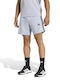 Essentials Herren Shorts Halo Silber/Schwarz