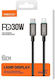 Recci USB-C to Lightning Cable Black RS42CL