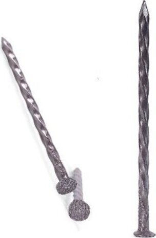Metalurgia Unghii Pătrate Răsucite Galvanizate 5.0*150mm 1kg