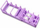 Dispenser Bandă Adezivă Alista Home Suport Bandă Birou Școală Plastic 15.5 X 7.7 X 7.4 Cm Violet