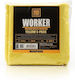 Work Stuff Worker Mikrofaser-Auto-Tücher Polieren 320gsm Gelbe 40x40cm 5 Stück